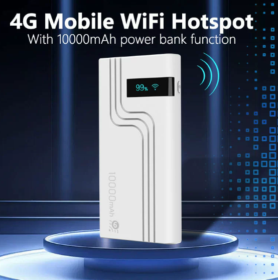 4G MiFi with power bank function